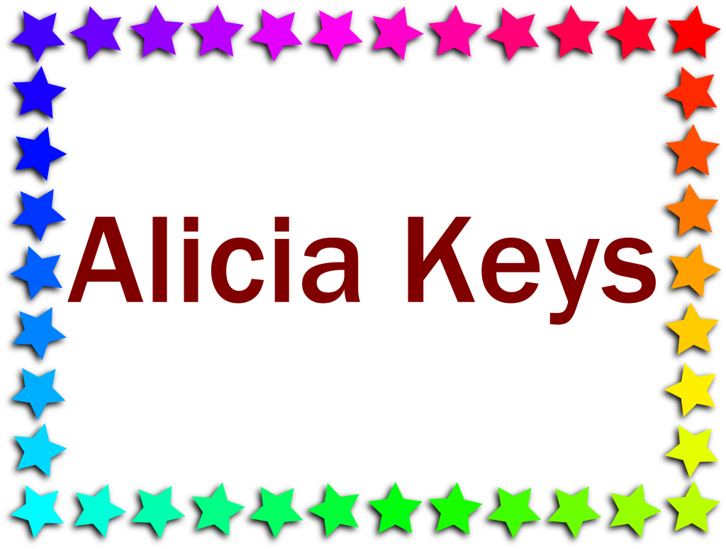 Alicia Keys ilustrační obrázek